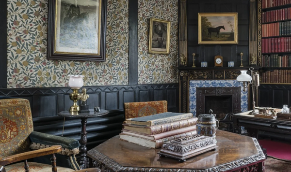 Dinding dengan panel dinding tekstur